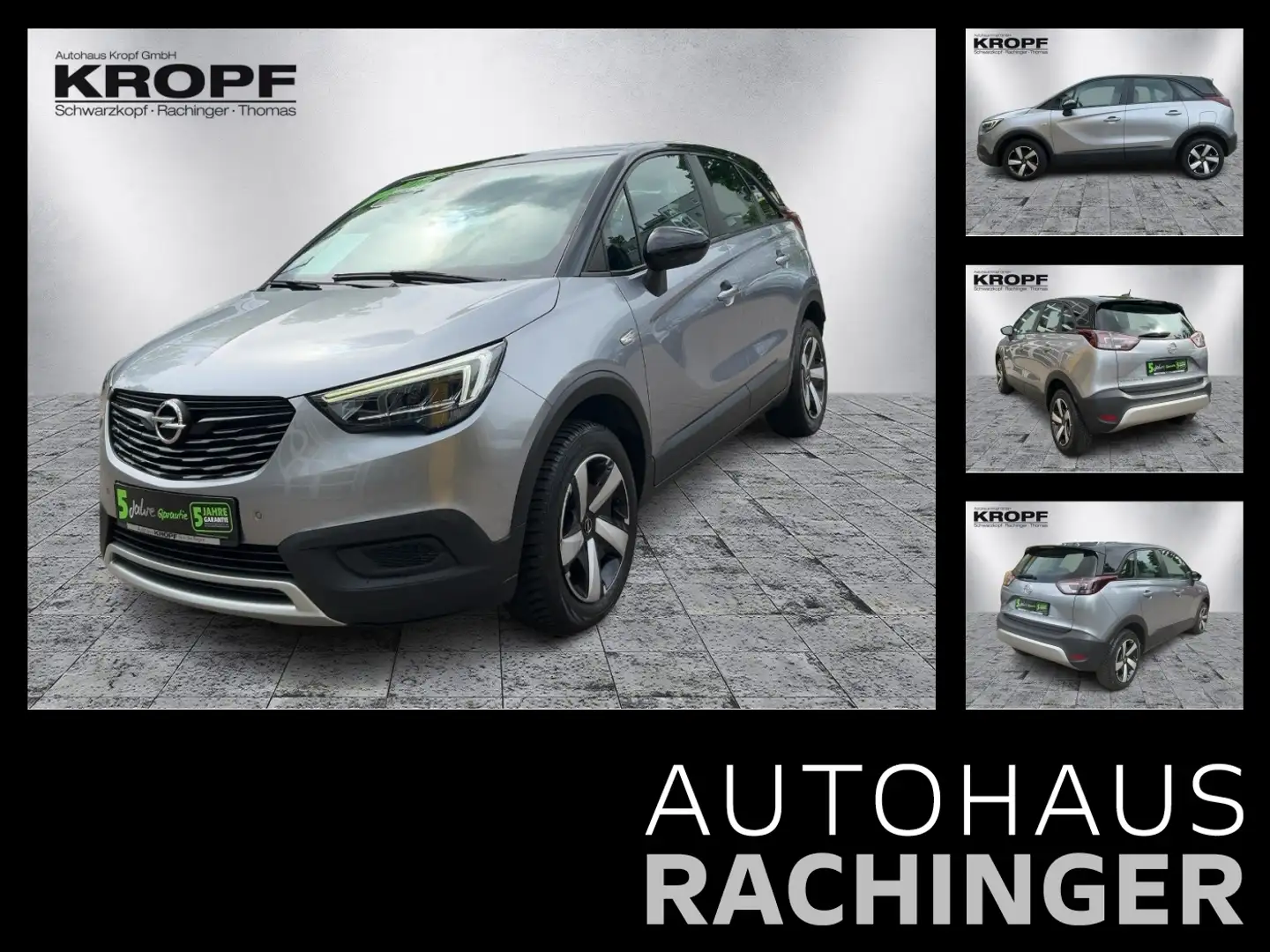 Opel Crossland 1.5 D Limited Edition **SpurH LM** Grijs - 1