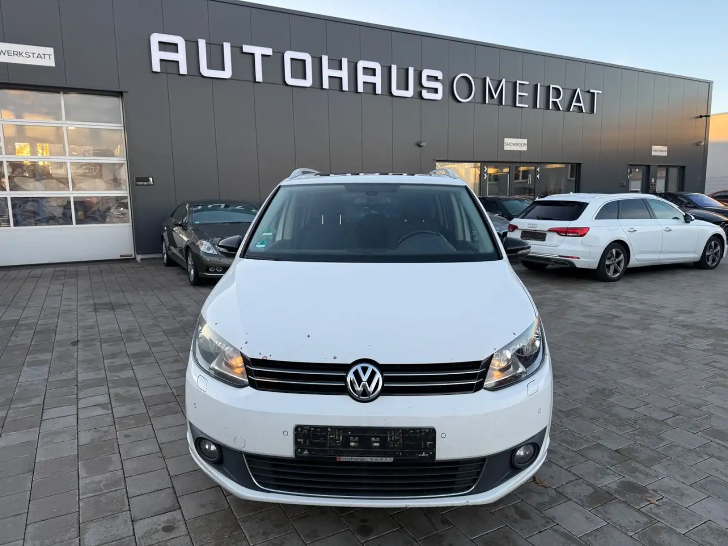 Volkswagen Touran Style Panorama/Navi/1-Hand/BMT/DSG/SHZ Blanc - 2