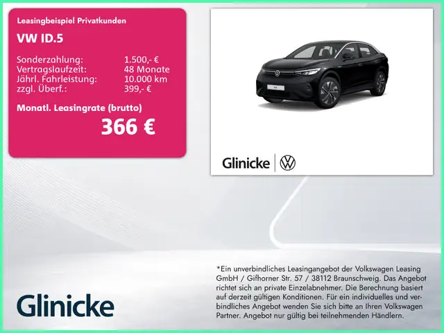 Volkswagen ID.5 Pro Performance Nav/HuD/AppCon/sound/ACC/LH