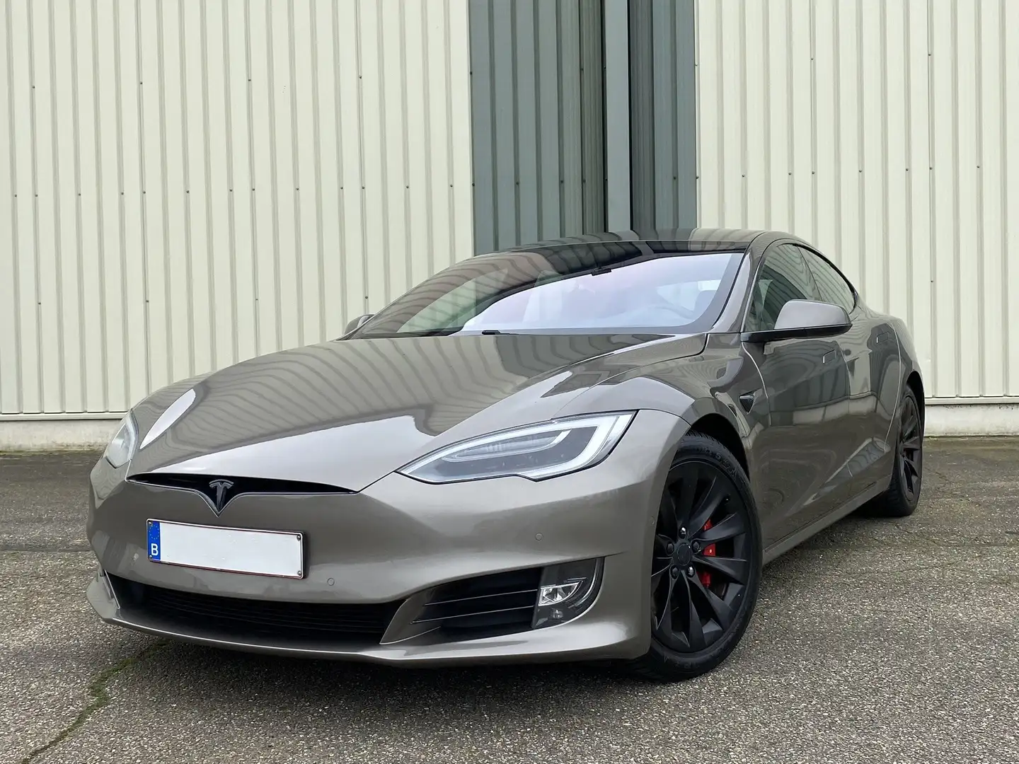 Tesla Model S Model S P90D | SC01 Free Supercharging | MCU2 Plateado - 1