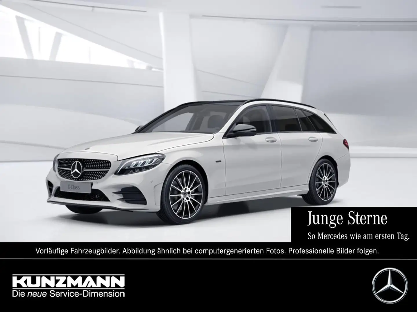 Mercedes-Benz C 300 de T AMG Night Navi Panorama Airmatic Weiß - 1