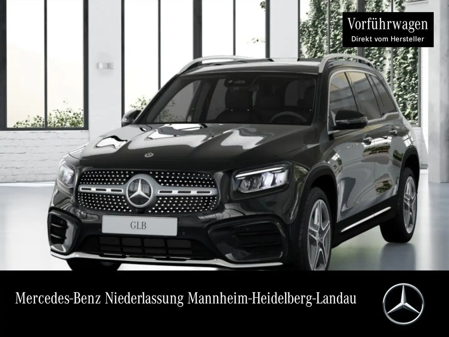 Mercedes-Benz GLB 200 AMG+PANO+360°+LED+TOTW+KEYLESS+7G Schwarz - 1