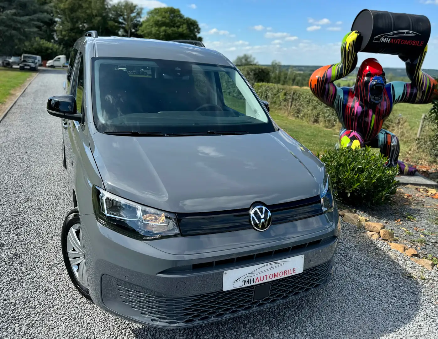 Volkswagen Caddy Maxi Double Cabine Utilitaire 2.0 TDi DSG Gris - 2