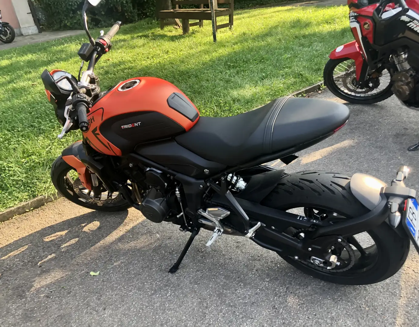 Triumph Trident 660 Narancs - 1
