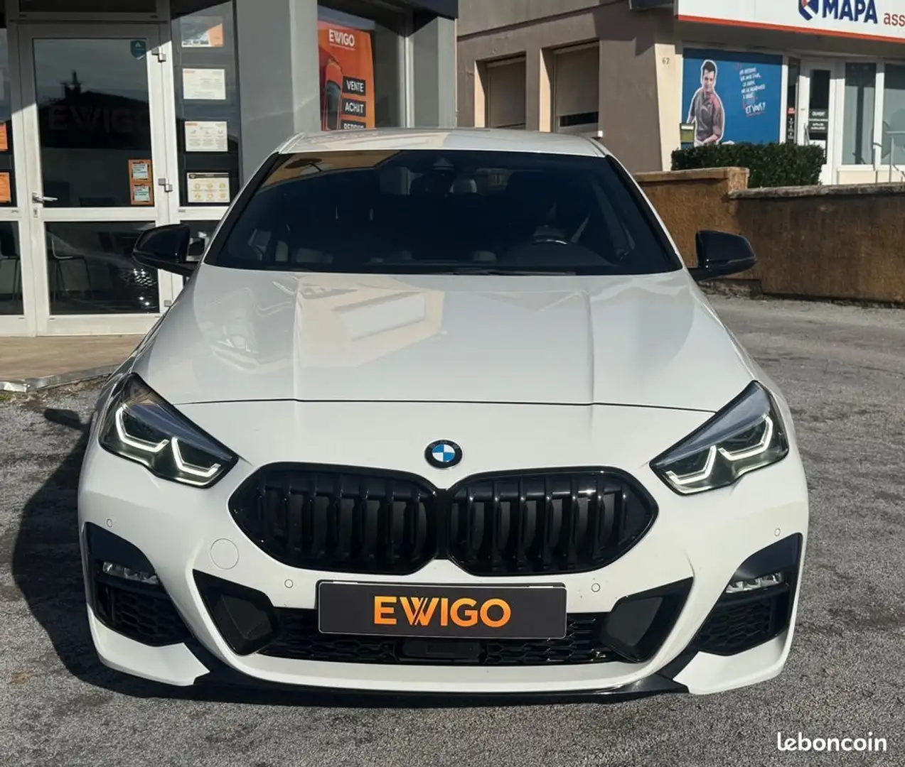 BMW 220 serie coupe 2.0 220 d 190 ch m sport xdrive Blanc - 2