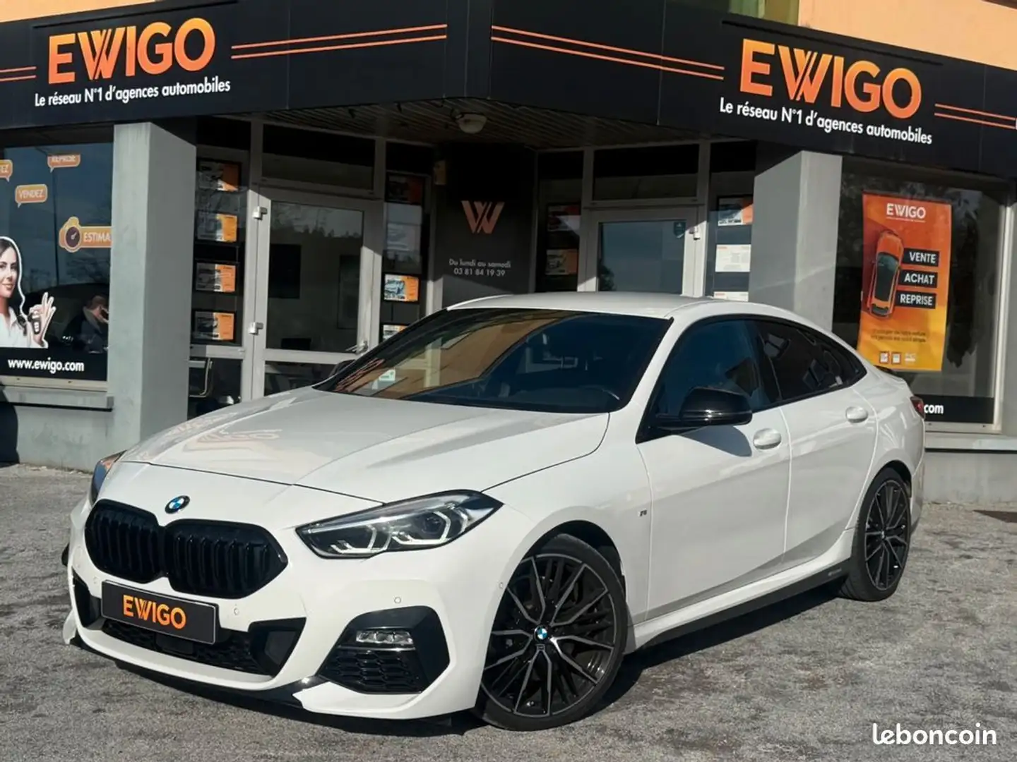 BMW 220 serie coupe 2.0 220 d 190 ch m sport xdrive Blanc - 1