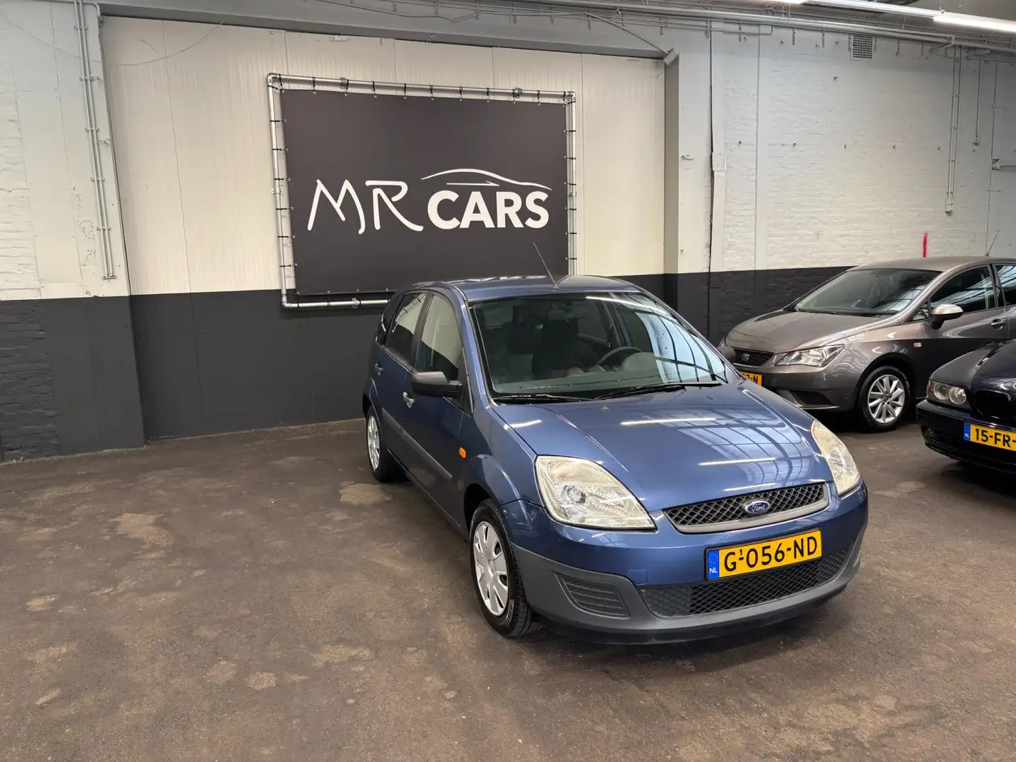 Ford Fiesta 1.4-16V Ambiente airco Bleu - 2