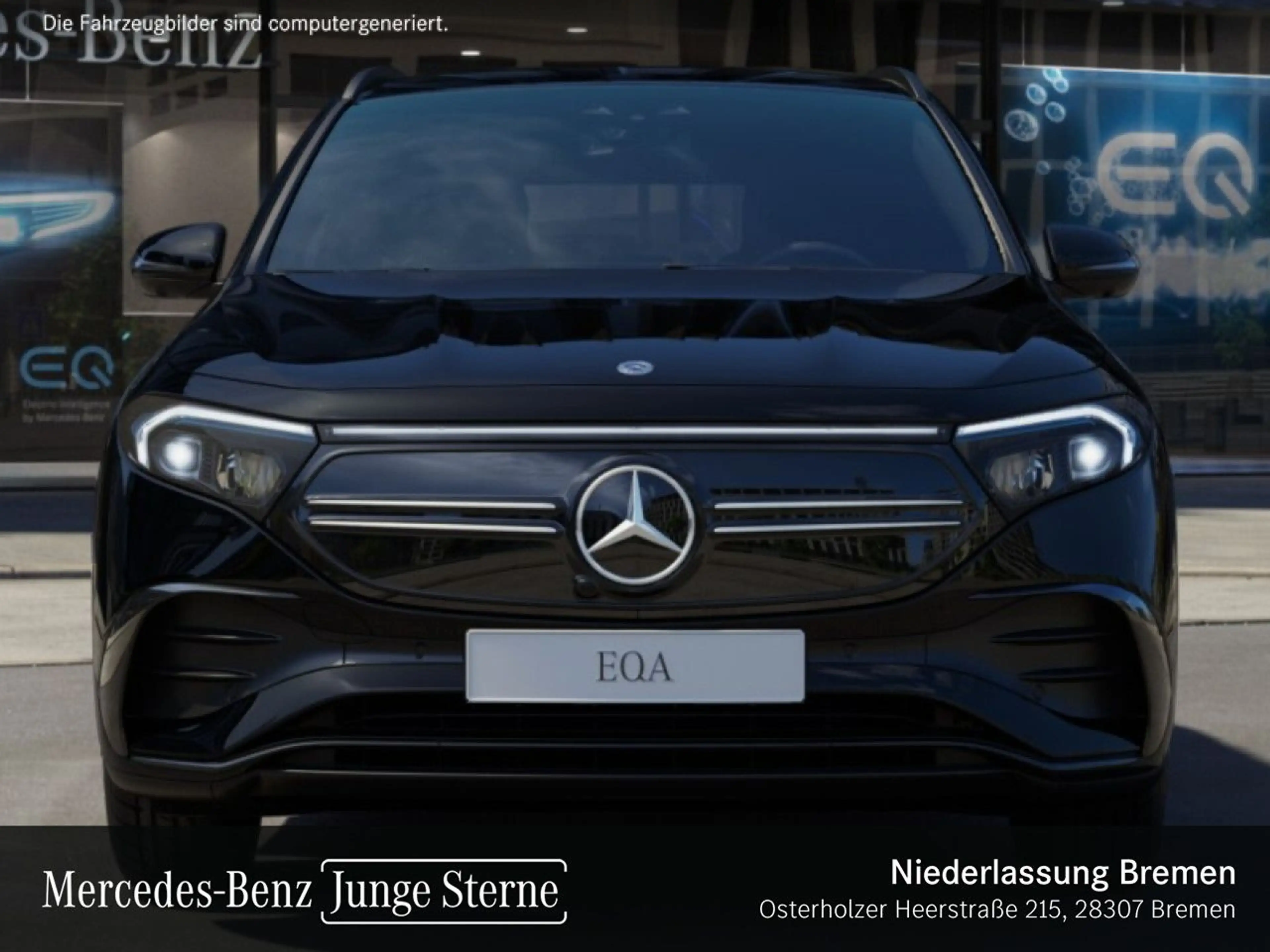 Mercedes-Benz EQA 250 AMG+NIGHT+PLUS-PAKET+AHK+360+MEMORY+SPUR — photo 8