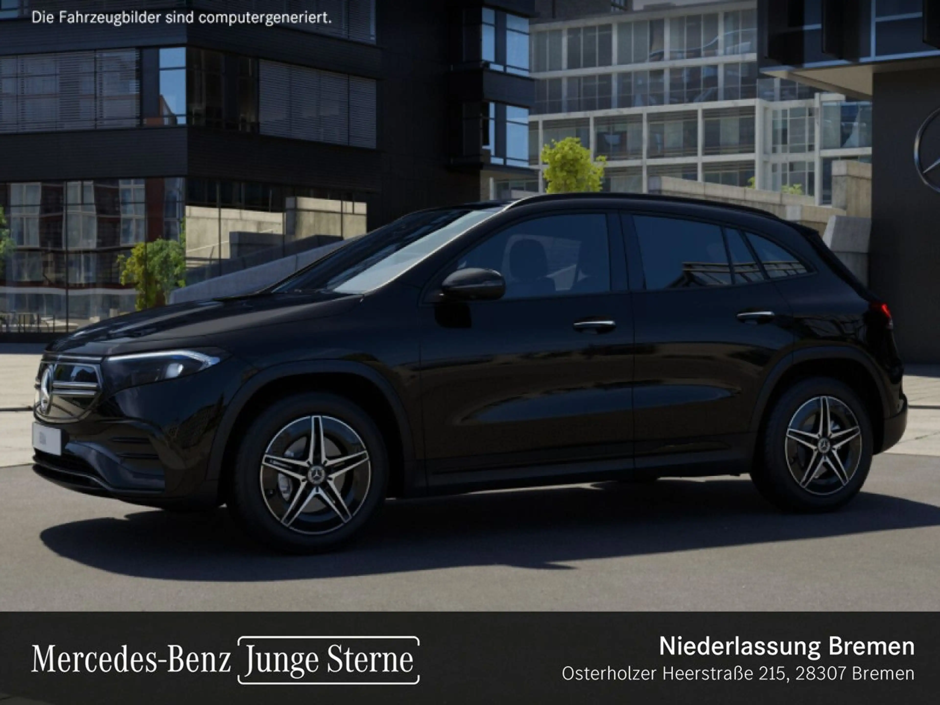 Mercedes-Benz EQA 250 AMG+NIGHT+PLUS-PAKET+AHK+360+MEMORY+SPUR — photo 3