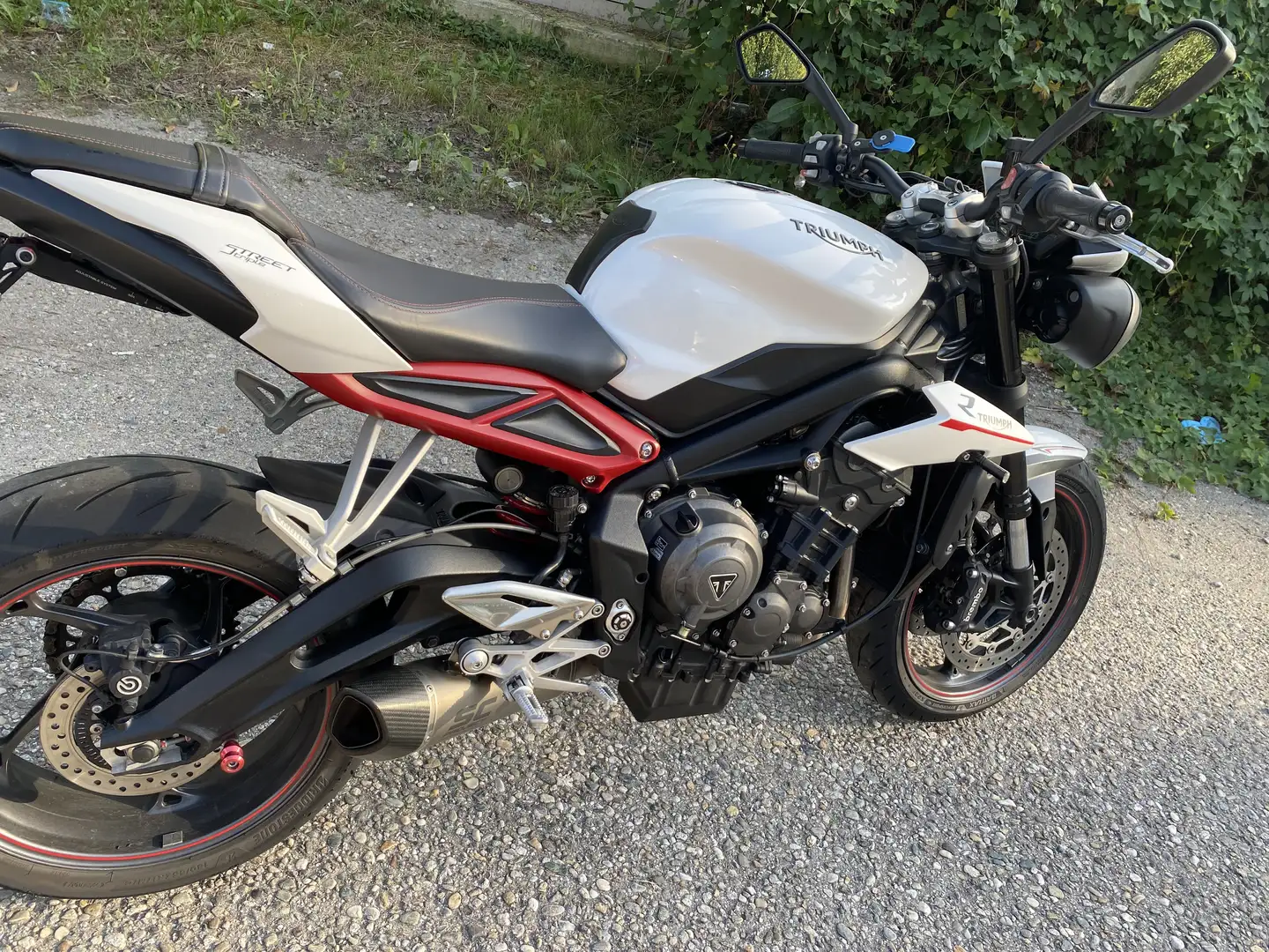 Triumph Street Triple R street triple 765 R Blanc - 2