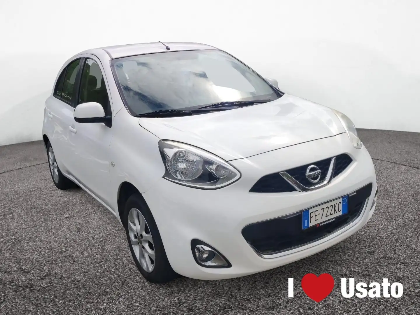 Nissan Micra IV 2013 1.2 Acenta eco Gpl E6 Bianco - 2
