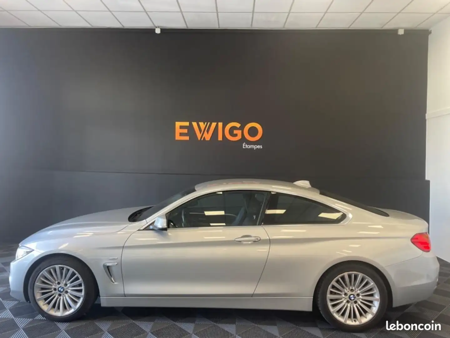BMW 428 Coupé F32 428i 2.0L 245ch Luxury BVA Cuir sièges c Gris - 2
