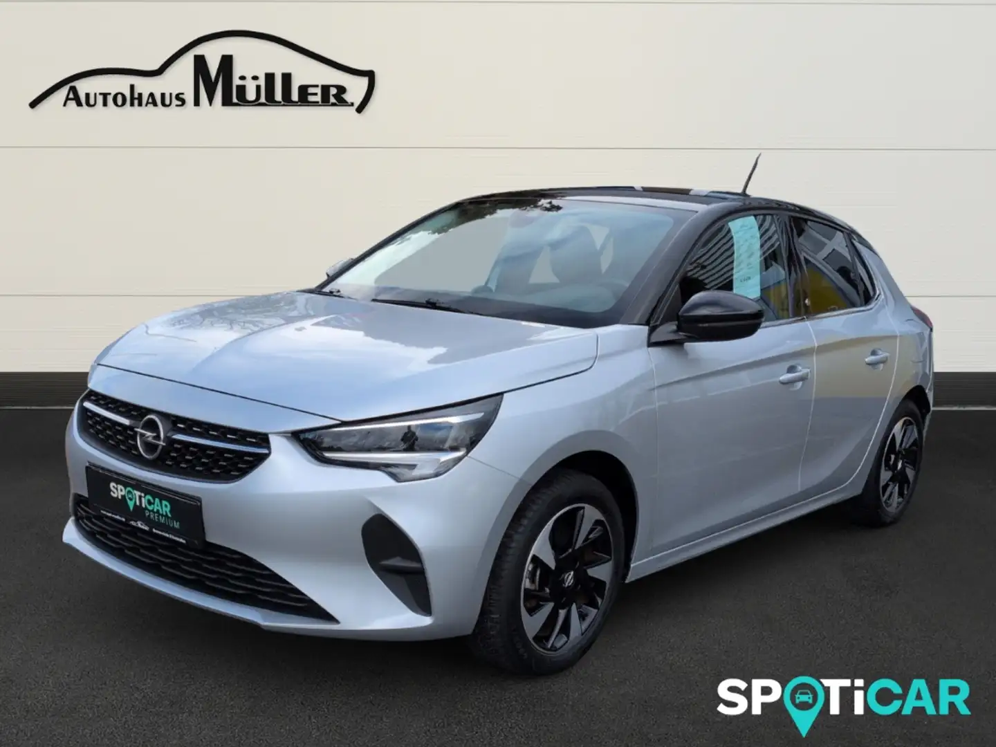 Opel Corsa F e Elegance 3-Phasig RFK SHZ LHZ ALLWETTER Silber - 1