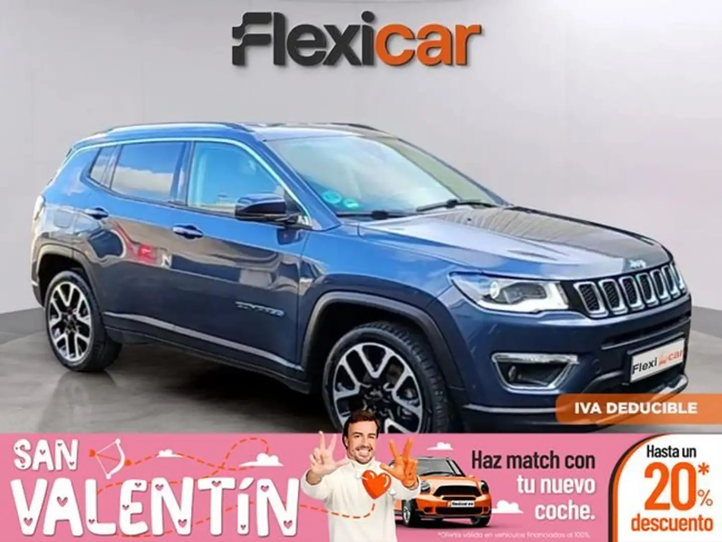 Jeep Compass 1.3 Gse T4 Limited 4x2 DCT 150 Bleu - 1