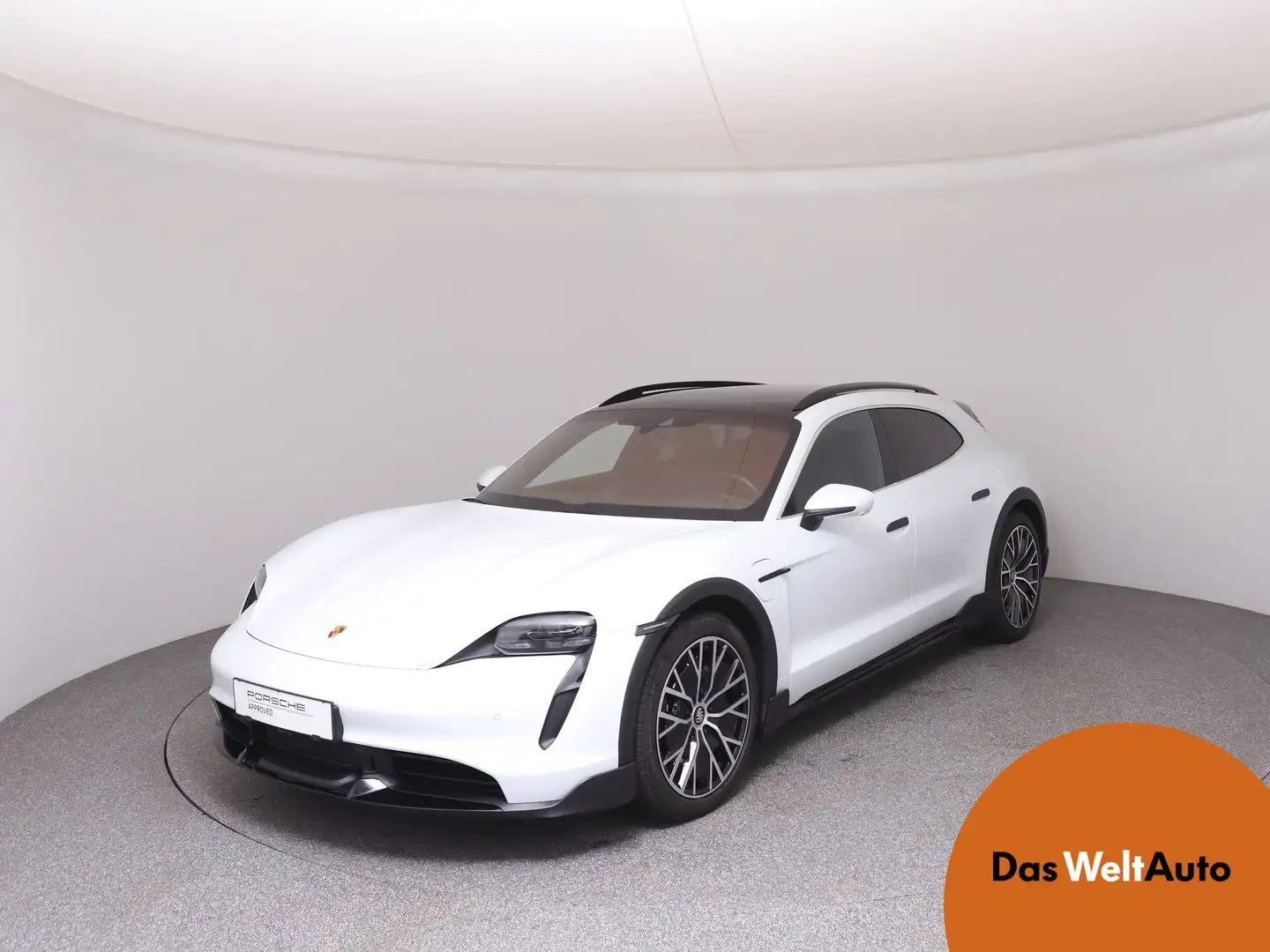 Porsche Taycan Turbo Cross Turismo Weiß - 1