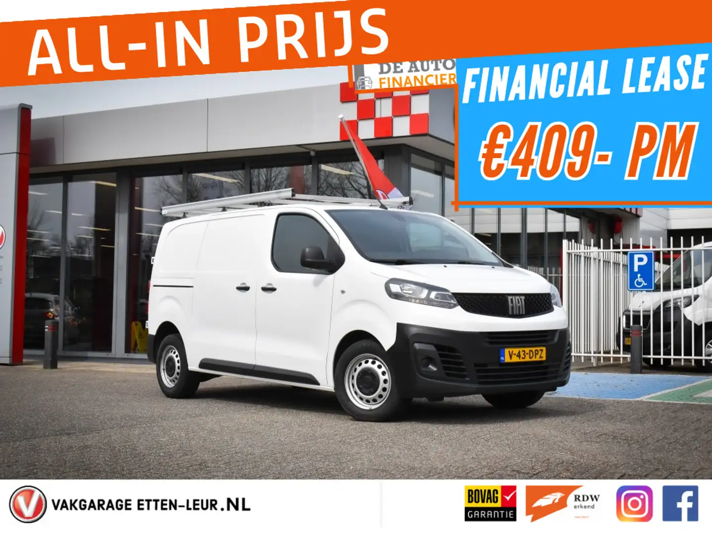 Fiat Scudo 2.0 MultiJet L2H1 Wit - 1