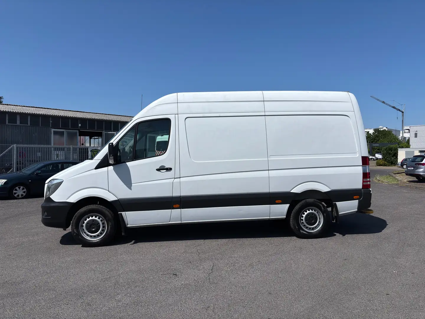 Mercedes-Benz Sprinter 316 CDI,Kaste,L2H2,AHK 3,5T,Standhei. Blanc - 2