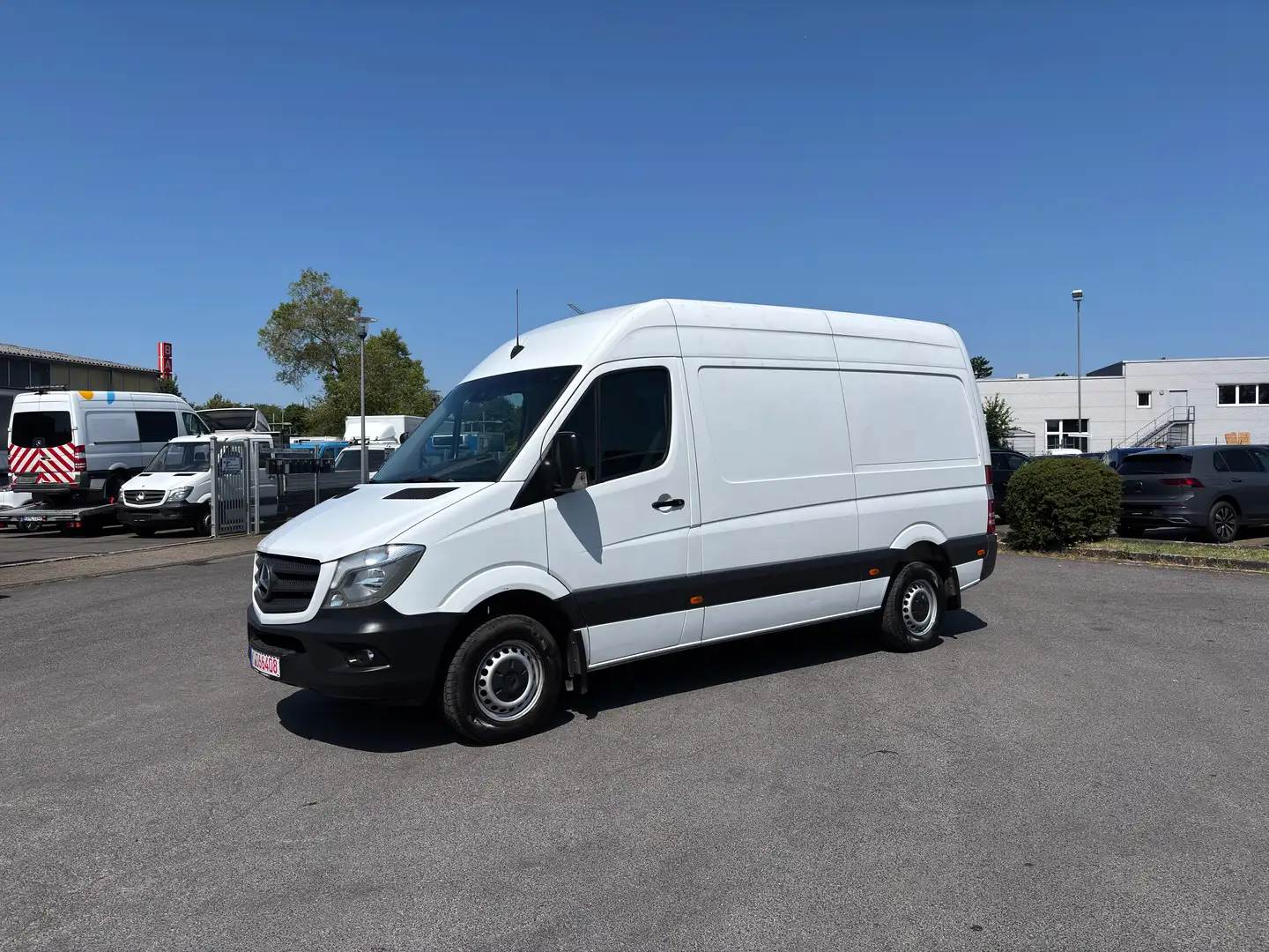 Mercedes-Benz Sprinter 316 CDI,Kaste,L2H2,AHK 3,5T,Standhei. Blanc - 1