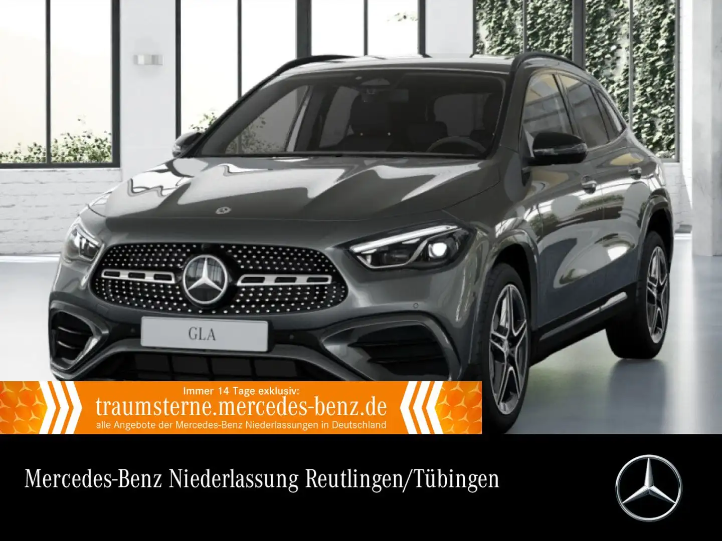 Mercedes-Benz GLA 220 4M AMG+NIGHT+360°+AHK+MULTIBEAM+19"+TOTW Gris - 1