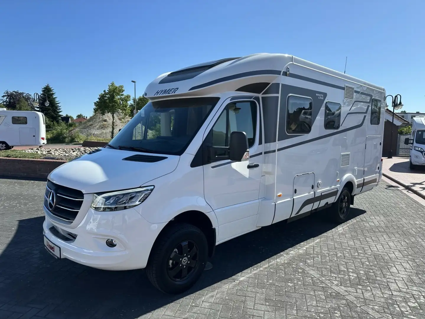 Hymer/Eriba B600 MC White Line Mercedes +Hubstützen+ALDE+Arkti Blanc - 2