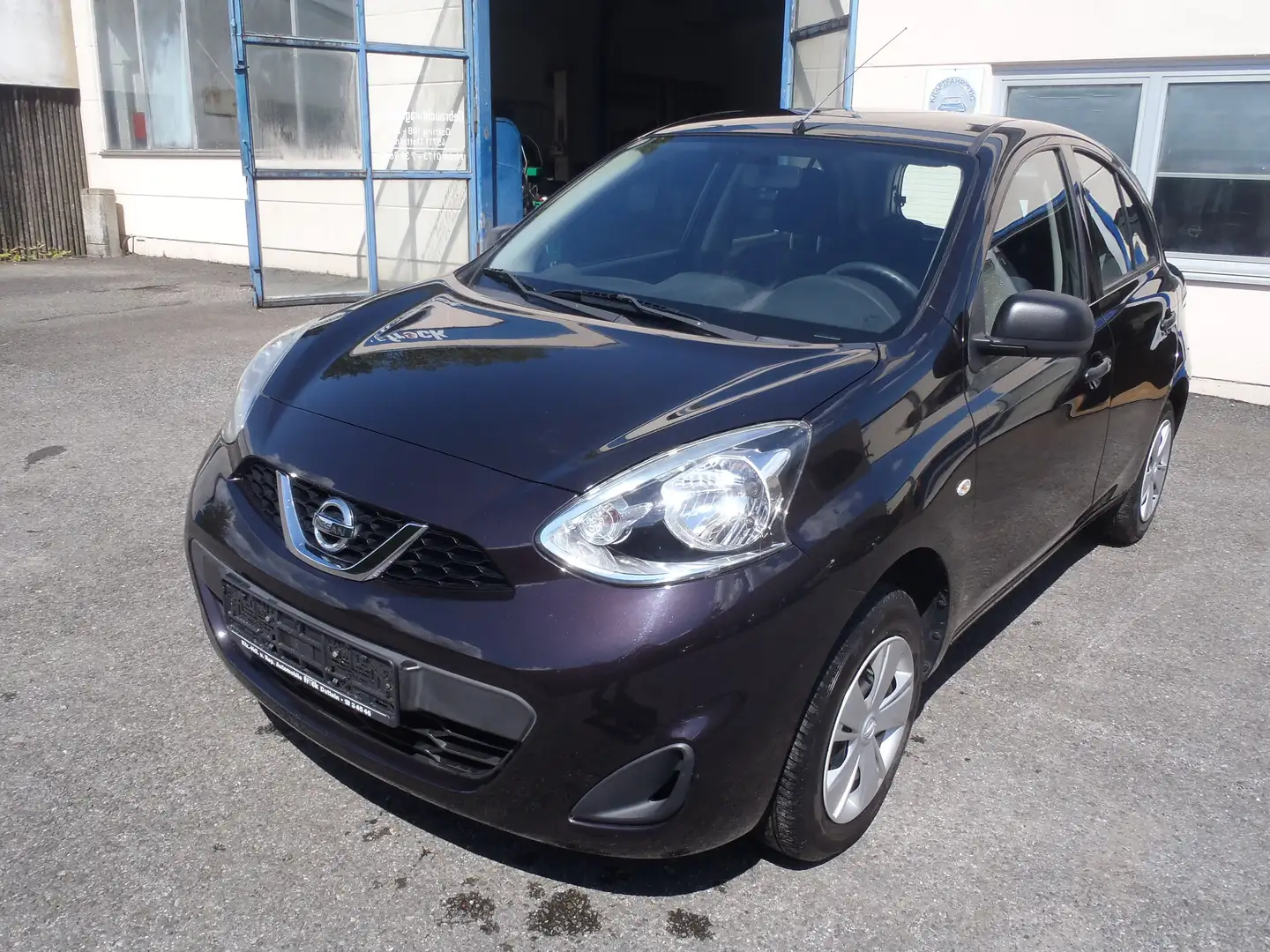 Nissan Micra 1.2 Visia First Klima Negro - 1