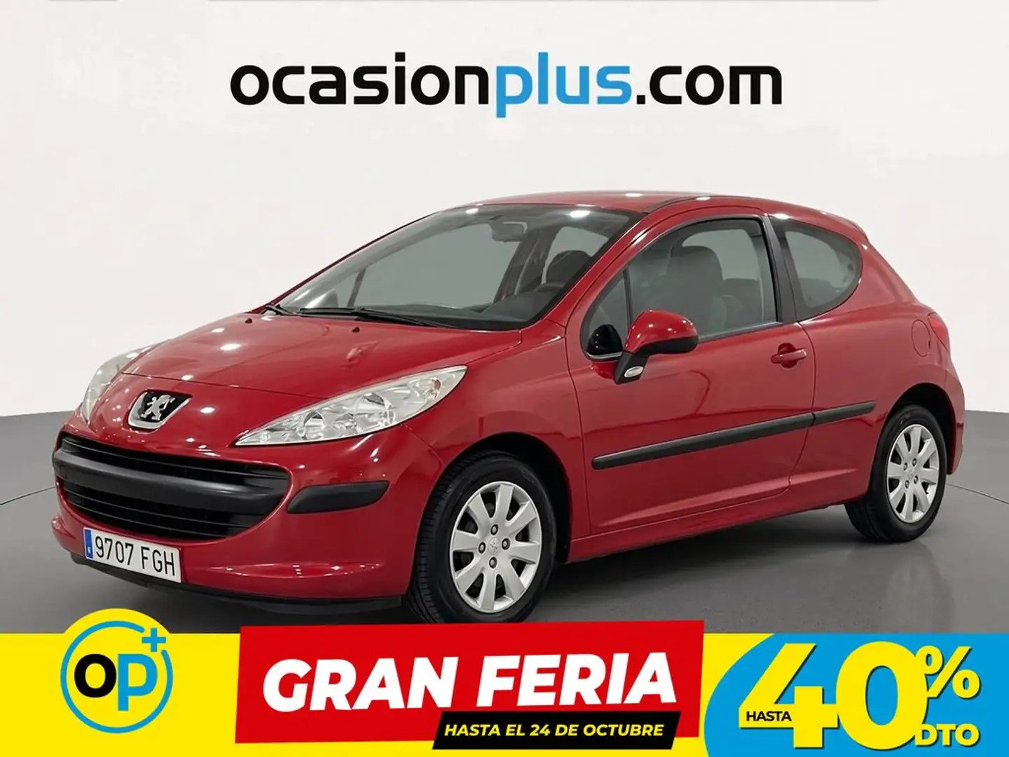 Peugeot 207 1.4i 16v X-Line Rojo - 1