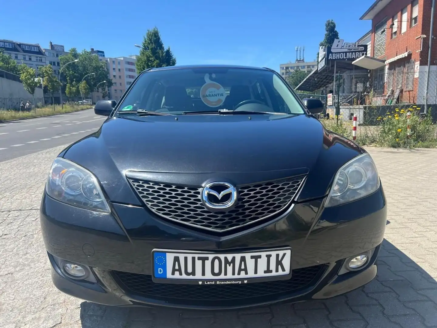 Mazda 3 1.6 Sport Active,Automatik,Klima Schwarz - 2