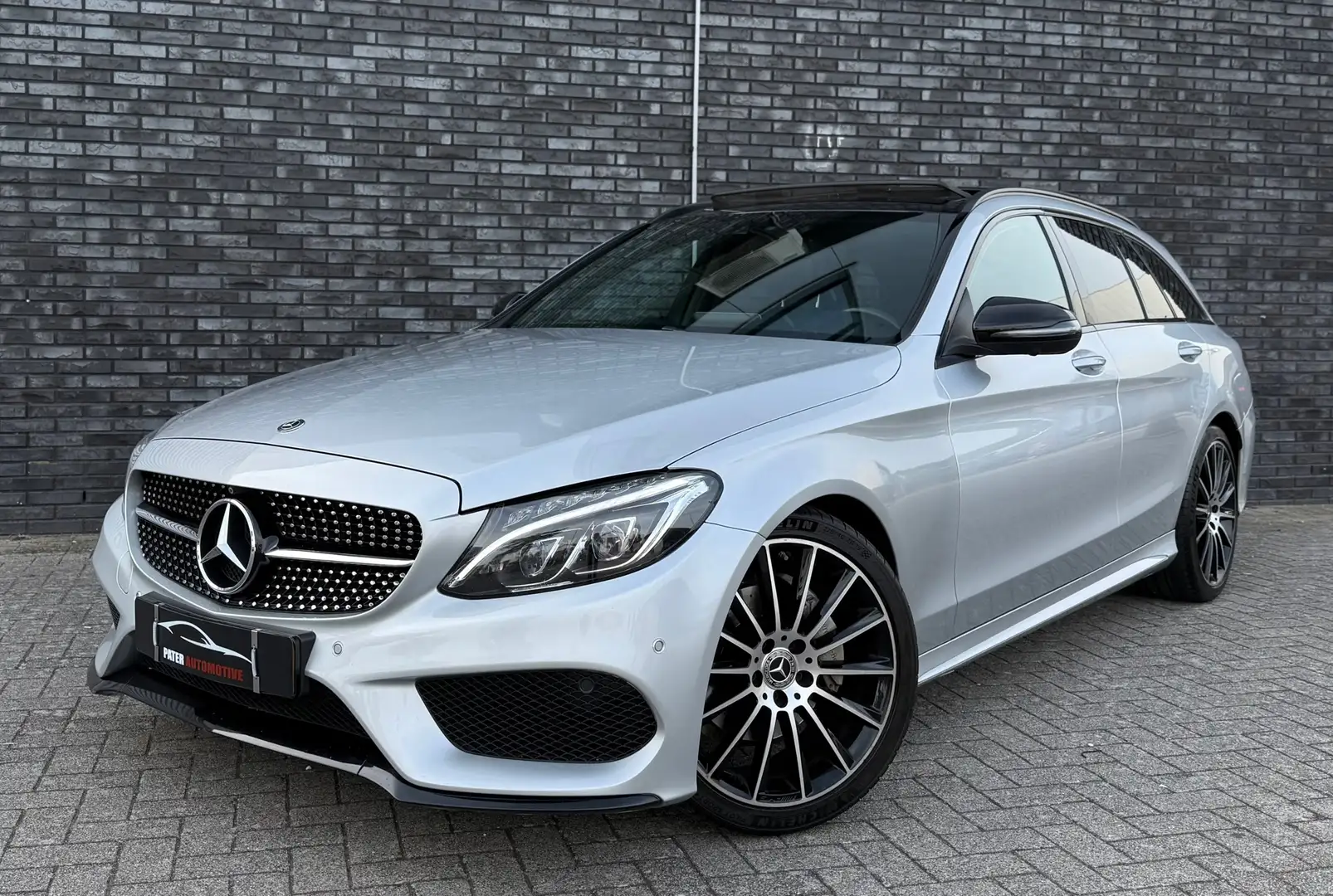 Mercedes-Benz C 180 Estate CDI Sport Edition AMG Line|Panorama|Burmest Grijs - 1