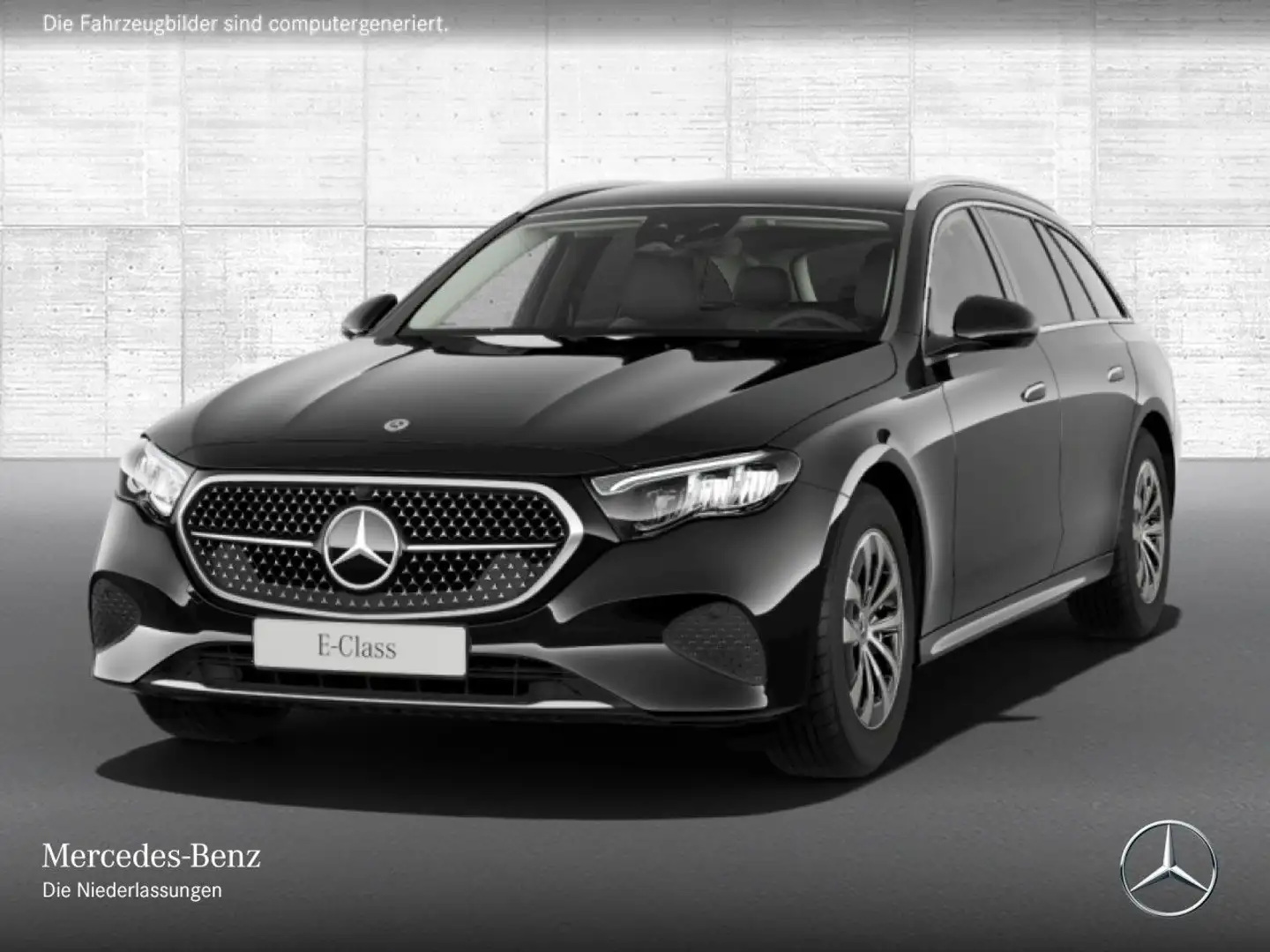 Mercedes-Benz E 220 d T Avantgarde Fahrass Distr. LED Kamera PTS Schwarz - 2