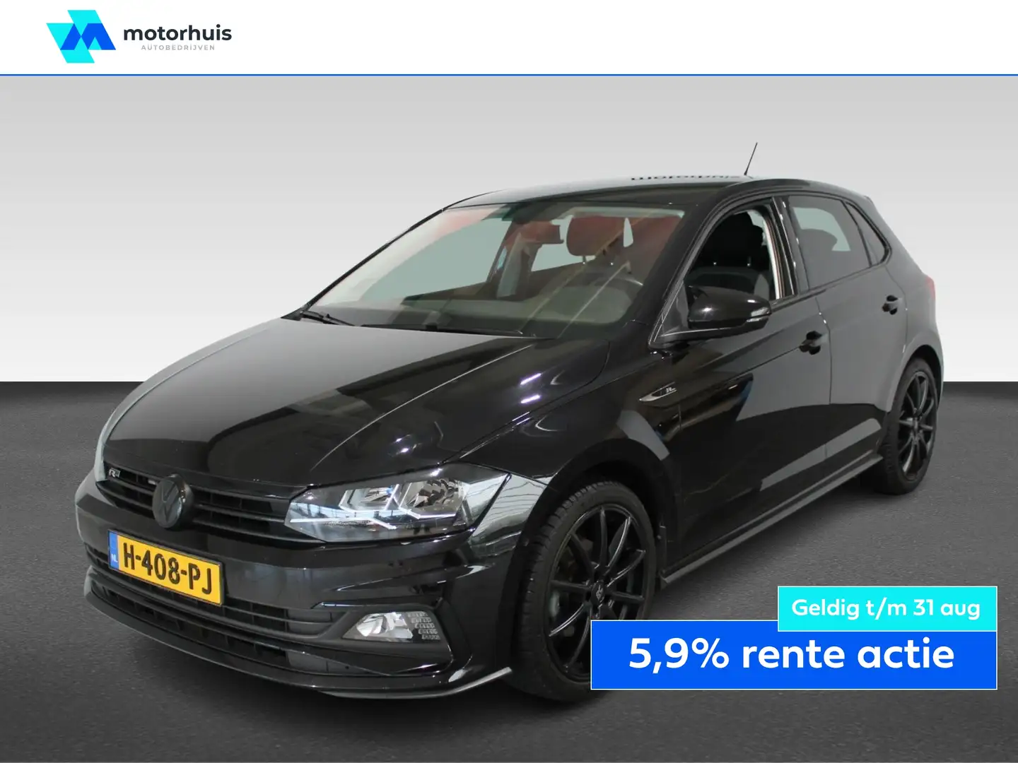 Volkswagen Polo 1.5 TSI 150PK 5DRS Automaat R-LINE Negro - 1