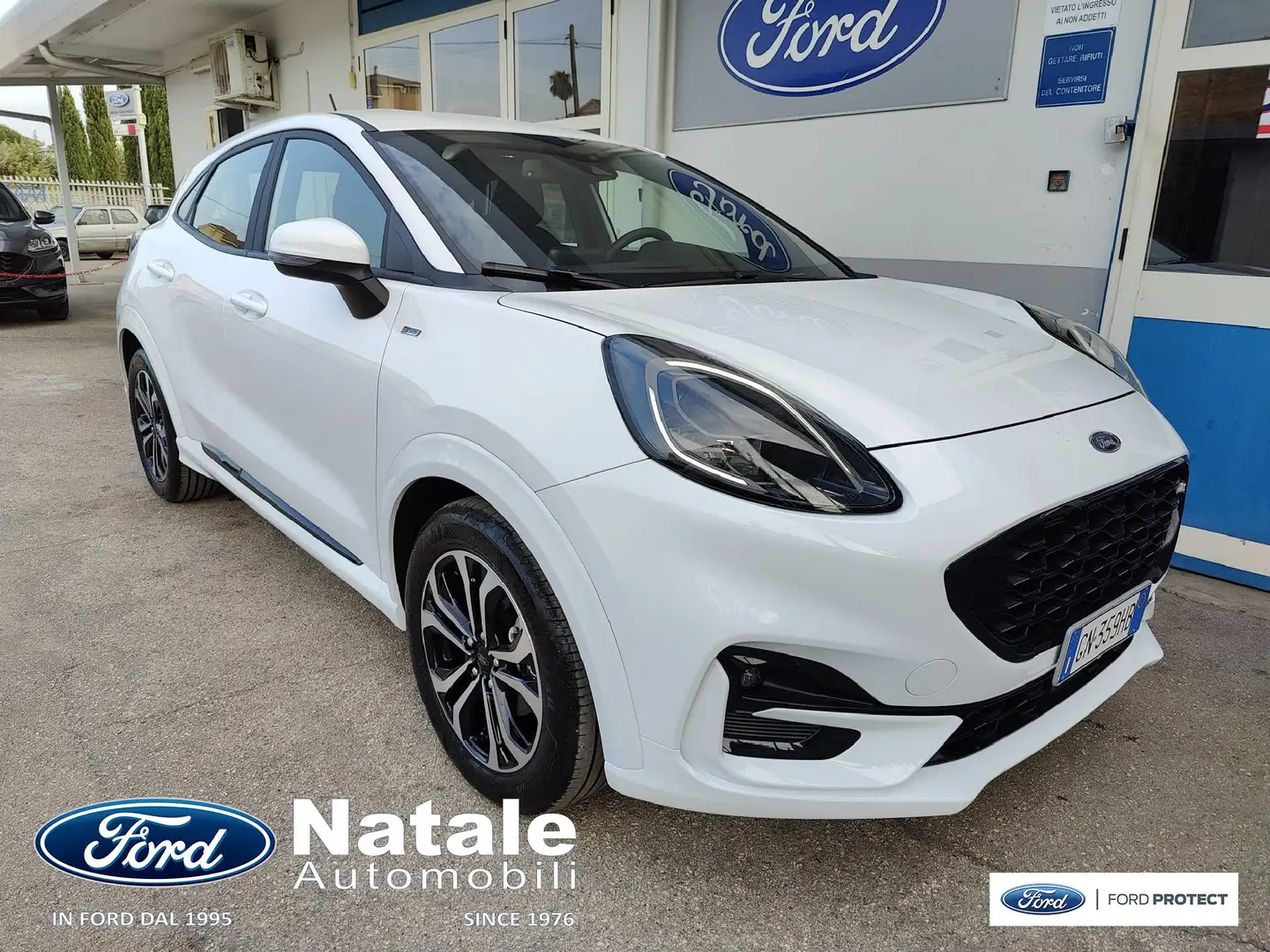 Ford Puma Puma 1.0 ecoboost hybrid ST-Line 125 CV Bianco - 1