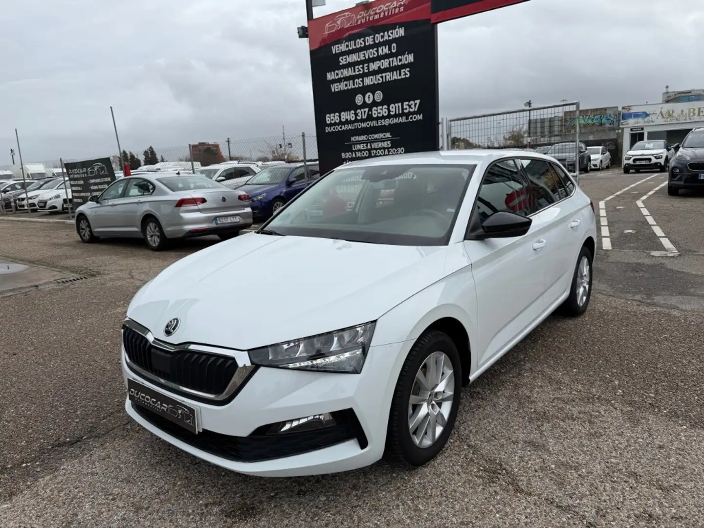 Skoda Scala 1.0 TGI Ambition 66kW Blanco - 2