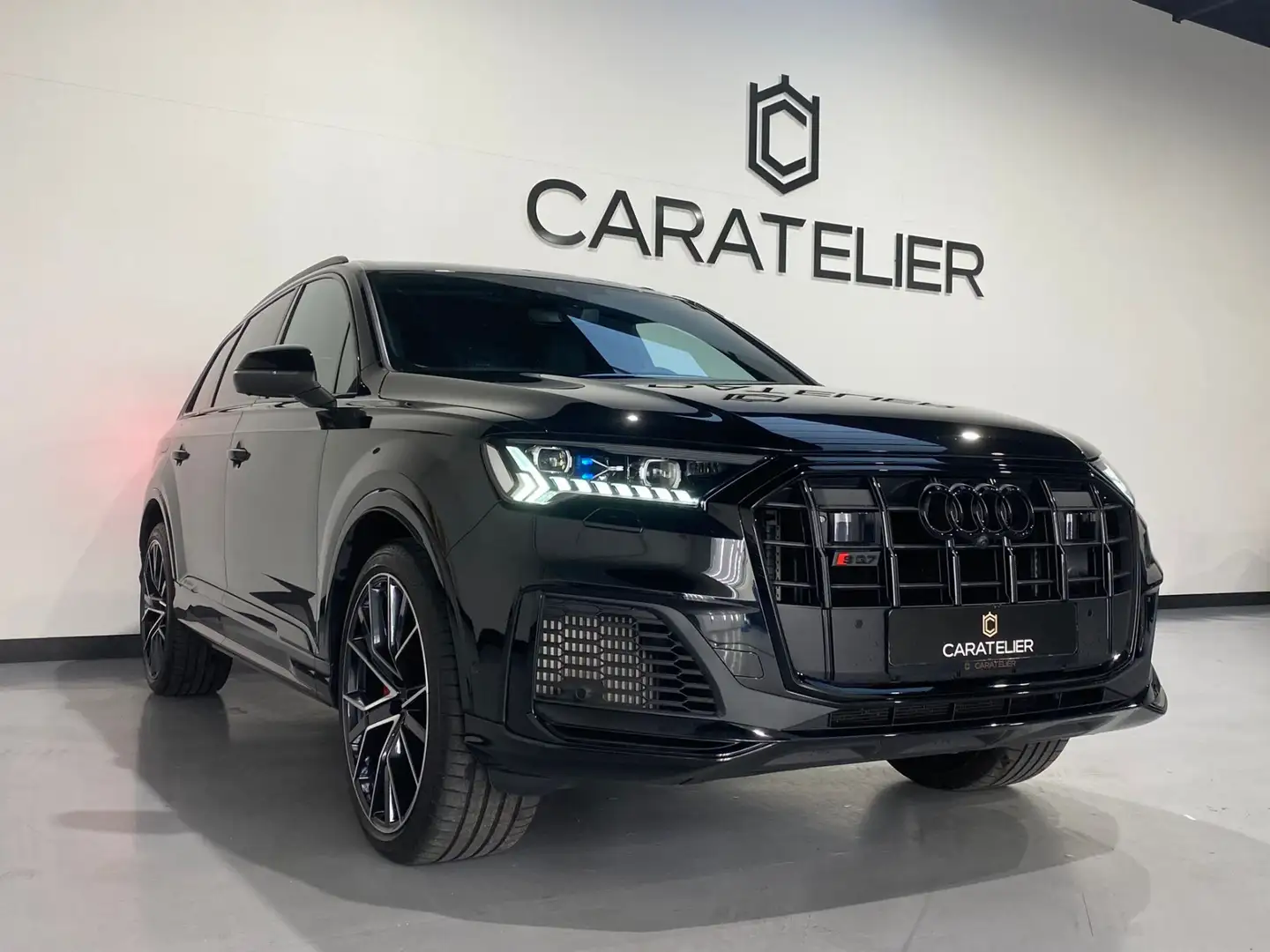 Audi SQ7 4.0 TFSI / Pano / Trekhaak / Carbon / BTW Auto Schwarz - 2