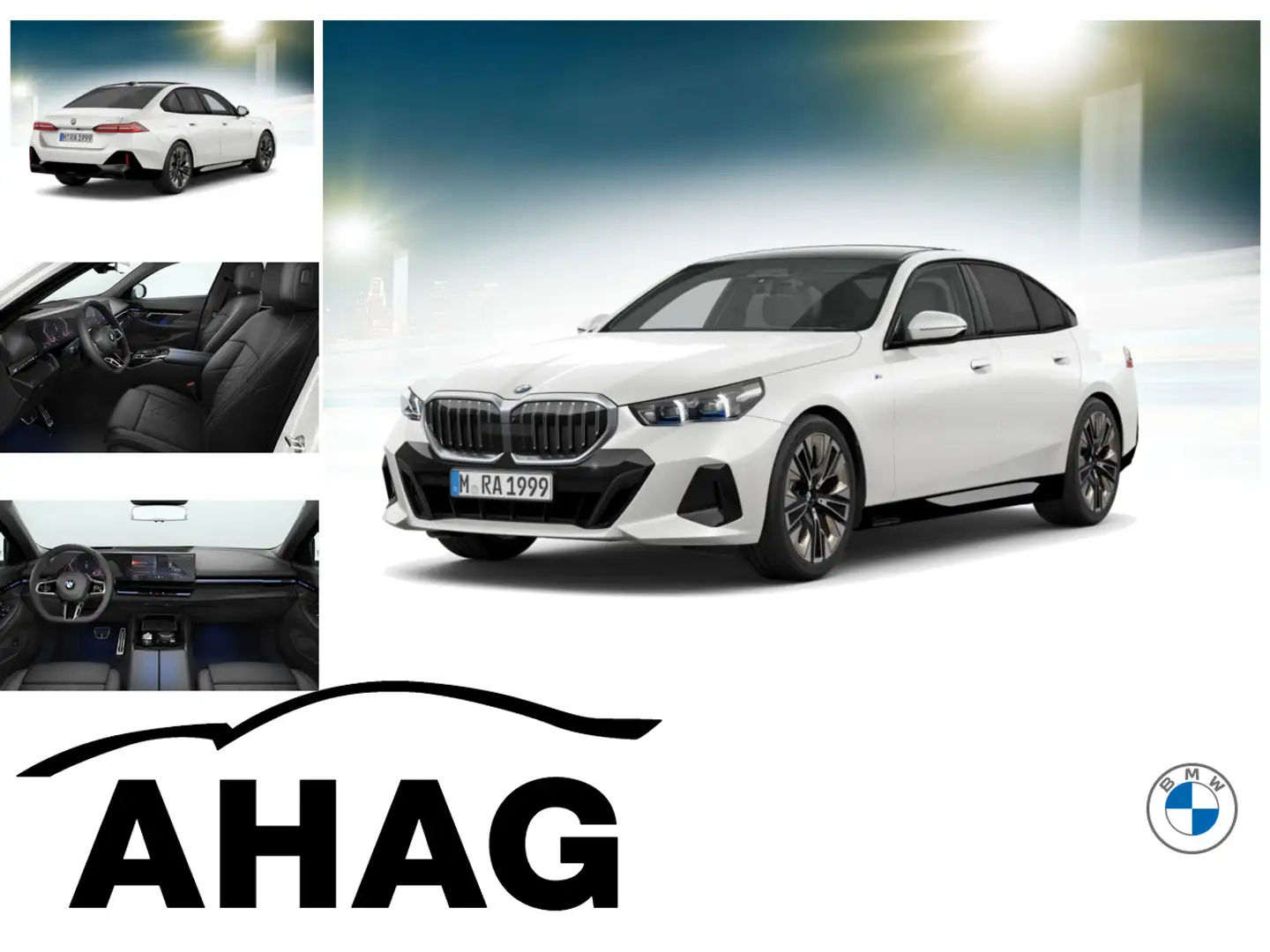 BMW 520 i M Sportpaket Komfortsitze Panorama Weiß - 1