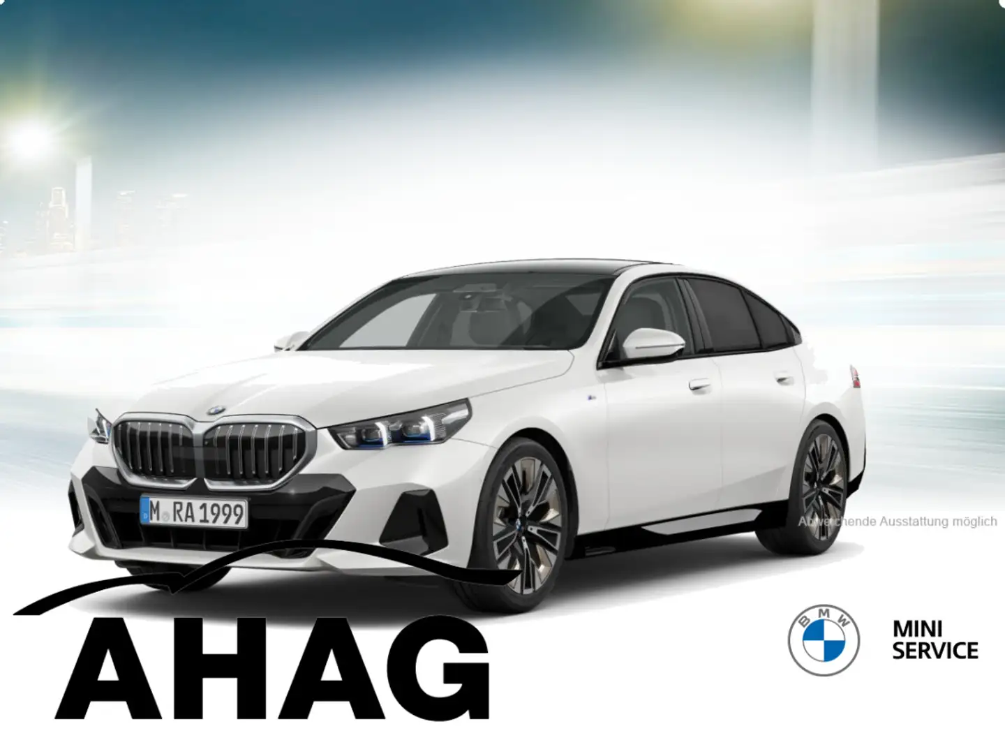 BMW 520 i M Sportpaket Komfortsitze Panorama Weiß - 2