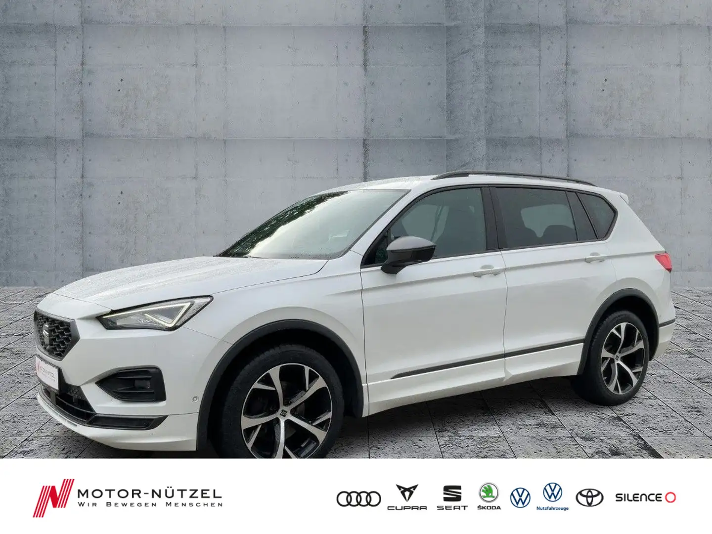 SEAT Tarraco 2.0 TDI DSG FR-LINE LED+NAVI+AHK+BEATS Weiß - 1