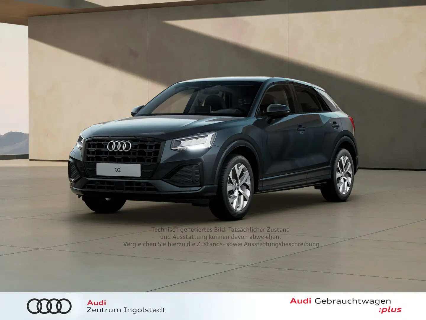 Audi Q2 35 TDI NAVI ACC Optik-schwarz Kamera Advanced Grau - 1
