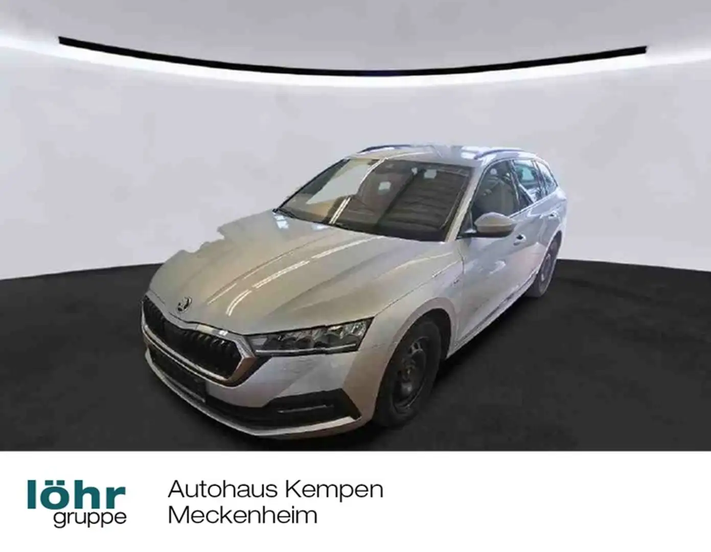 Skoda Octavia Combi 2.0 TDI DSG Clever 17" Navi+VC ACC RFK+PD... Zilver - 1