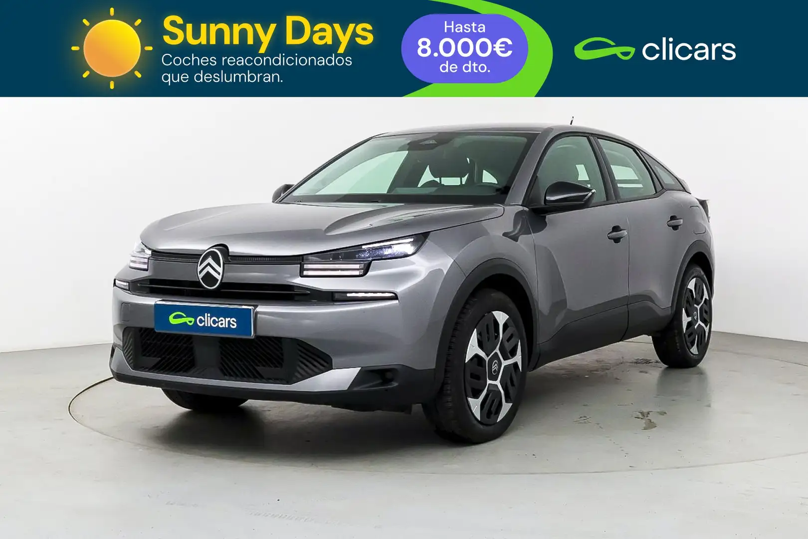 Citroen C4 Hybrid Plus eDSC6 136 Gris - 1