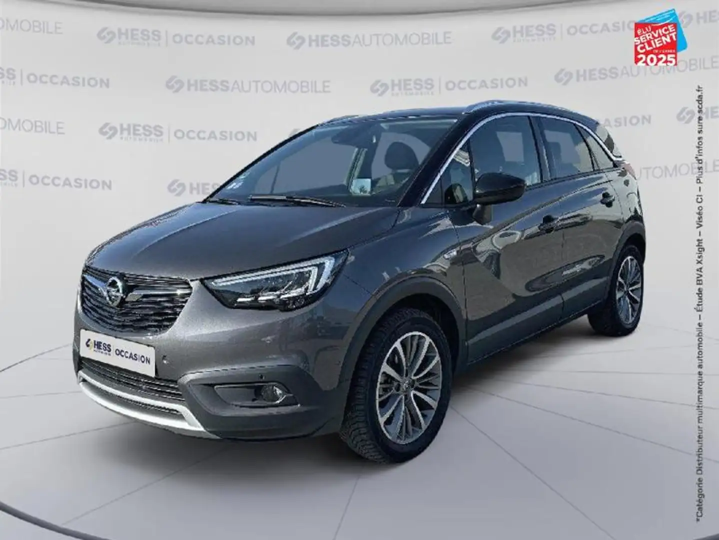 Opel Crossland X 1.2 Turbo 130ch Ultimate Euro 6d-T Grigio - 1