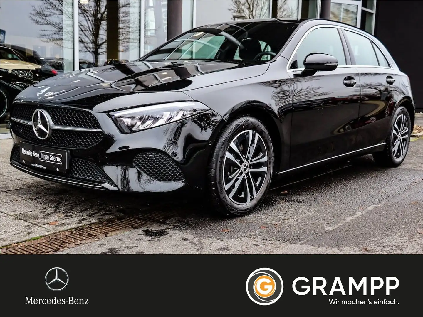 Mercedes-Benz A 180 Progressive-Advanced/LED/Kamera/MBUX Schwarz - 1