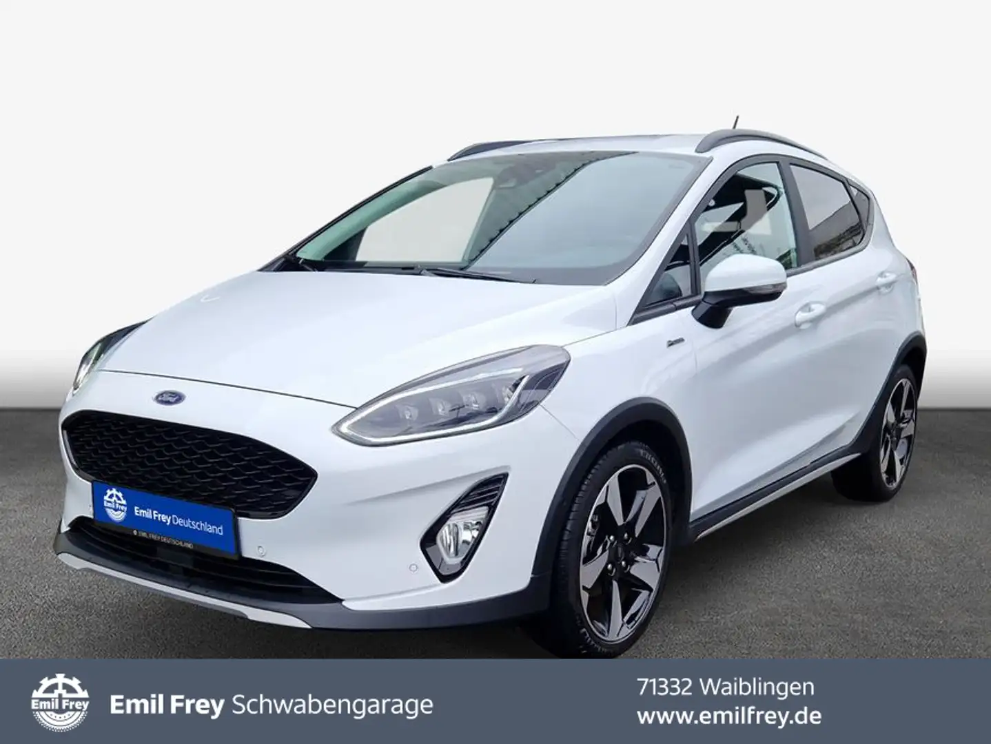 Ford Fiesta 1.0 EcoBoost Aut ACTIVE X *ACC/LED* Blanc - 1