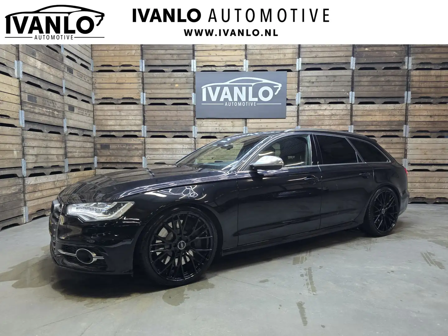 Audi A6 Avant 4.0 TFSI S6 quattro Pro Line Plus B&O Pano 3 Zwart - 1