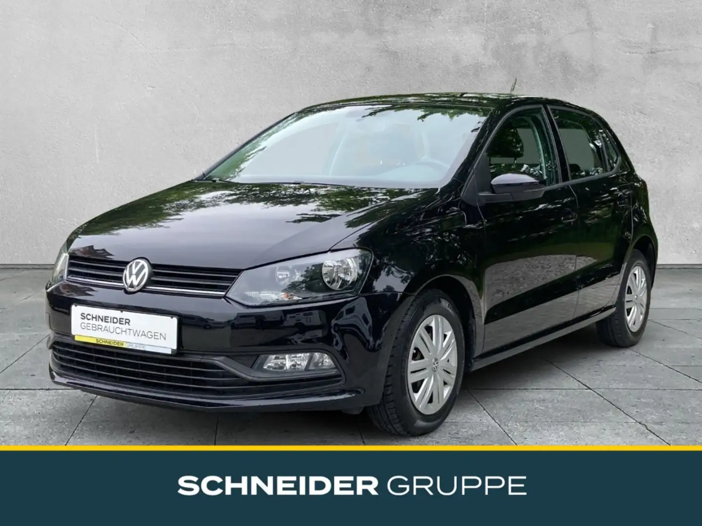 Volkswagen Polo V Trendline 1.0 TSI KLIMA+TOUCH+WKR+ISOFIX Zwart - 1