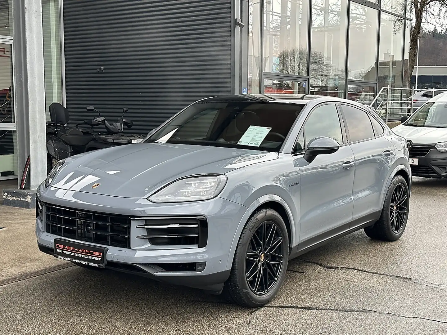 Porsche Cayenne Coupe III E-Hybrid Aut. / AHK / Matrix / Pano Grau - 1