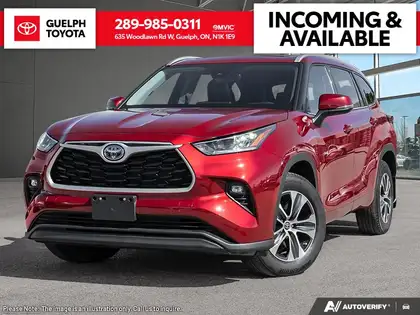 Red 2026 Toyota Highlander Hybrid SUV / Crossover All-Wheel Drive Automatic