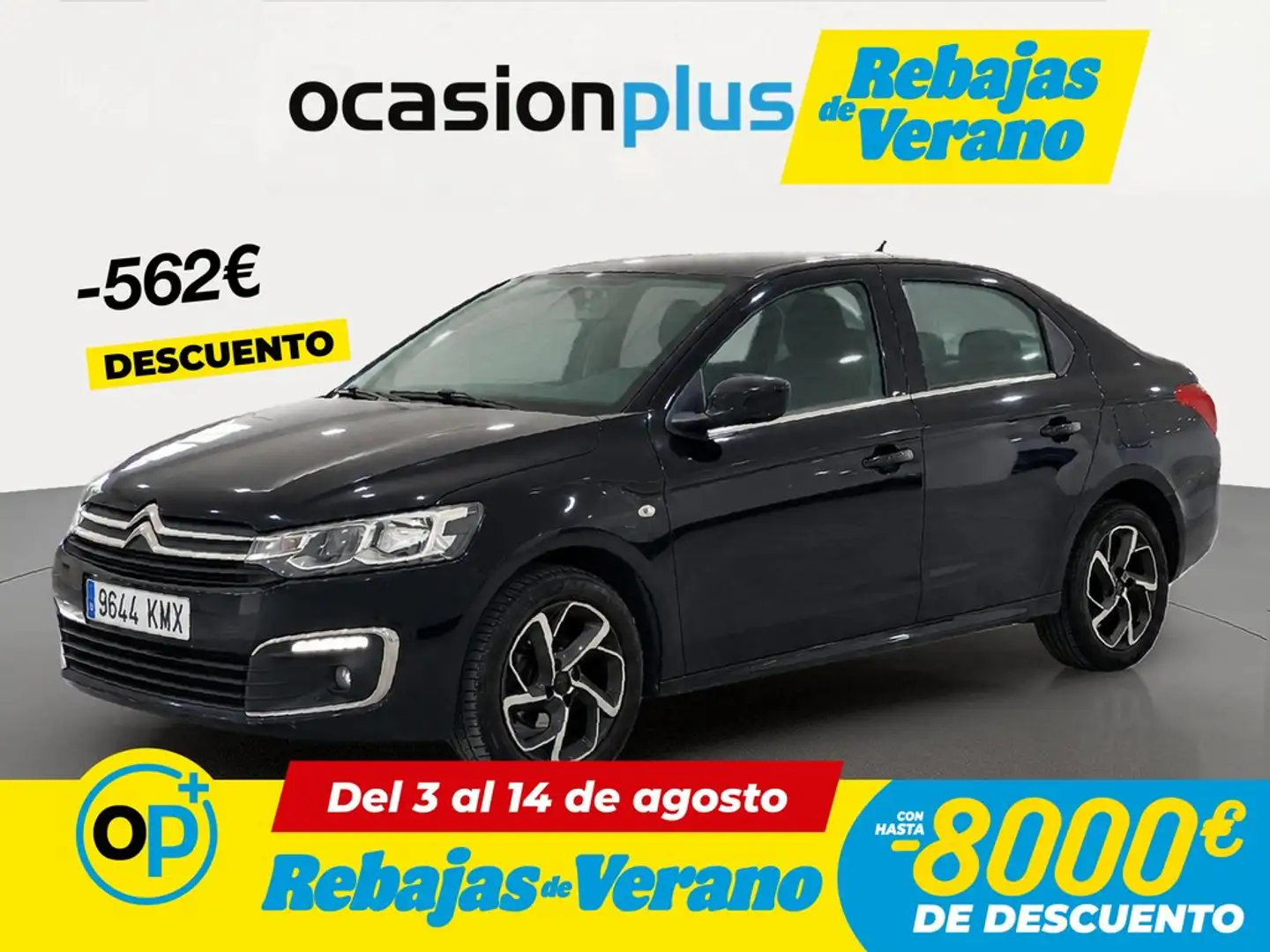 Citroen C-Elysée 1.2 PureTech Shine 82 Negro - 1