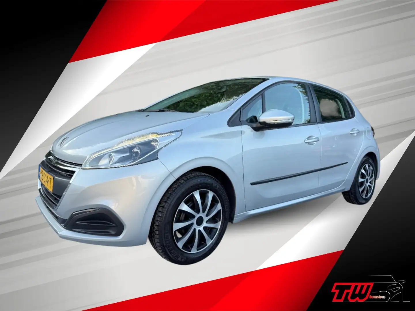 Peugeot 208 1.2 PureTech Active|NWE APK & DB-RIEM|AIRCO|NAVI Grau - 1