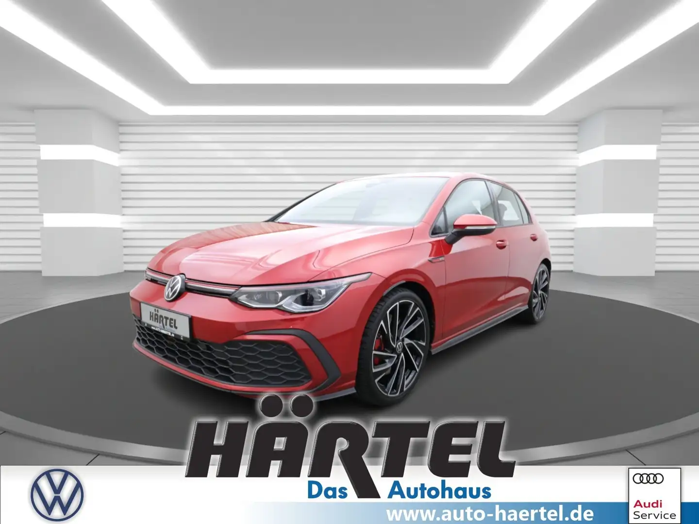 Volkswagen Golf GTI GOLF 8 GTI 2.0 TSI (+DCC-FAHRWERK+NAVI) Sportpaket Rot - 1