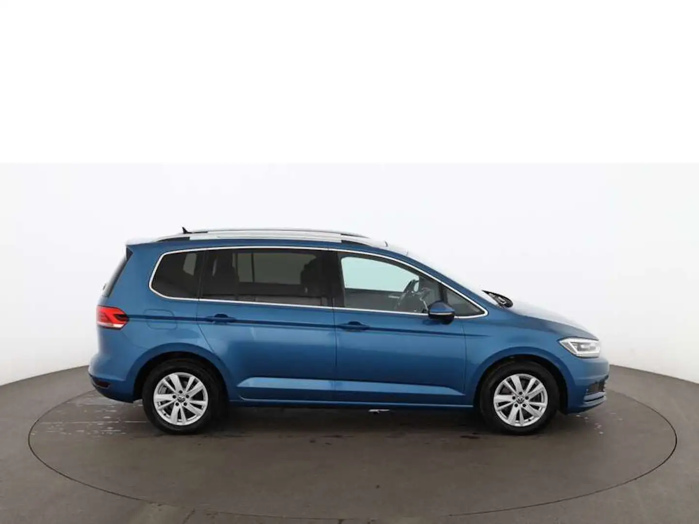 Volkswagen Touran 2.0 TDI Highline LED SKY RADAR AHK LEDER Blau - 2
